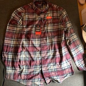 Chaps Rich Ruby Performance Flannel